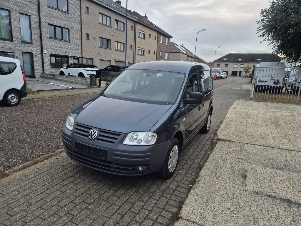 VW Caddy Maxi 1.6i - Airco - 7 zitter mogelijk - 1ste eigen., Auto's, Voorwielaandrijving, 75 kW, Stof, 4 cilinders