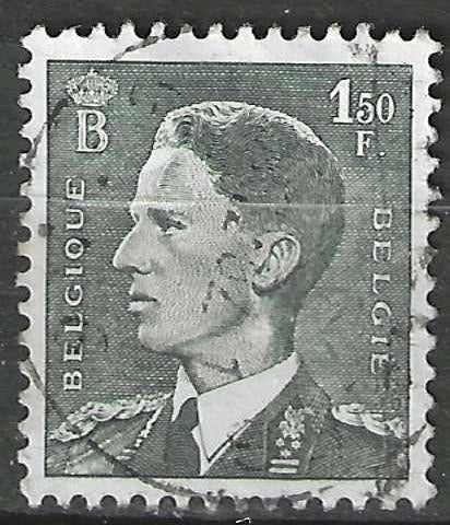 Belgie 1953 - Yvert/OBP 909 - Koning Boudewijn (ST), Postzegels en Munten, Verzenden, Gestempeld, Gestempeld, Koninklijk huis