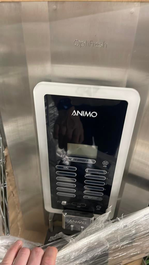 Animo koffiemachine optifresh N1, Ophalen, Gebruikt, Koffie en Espresso