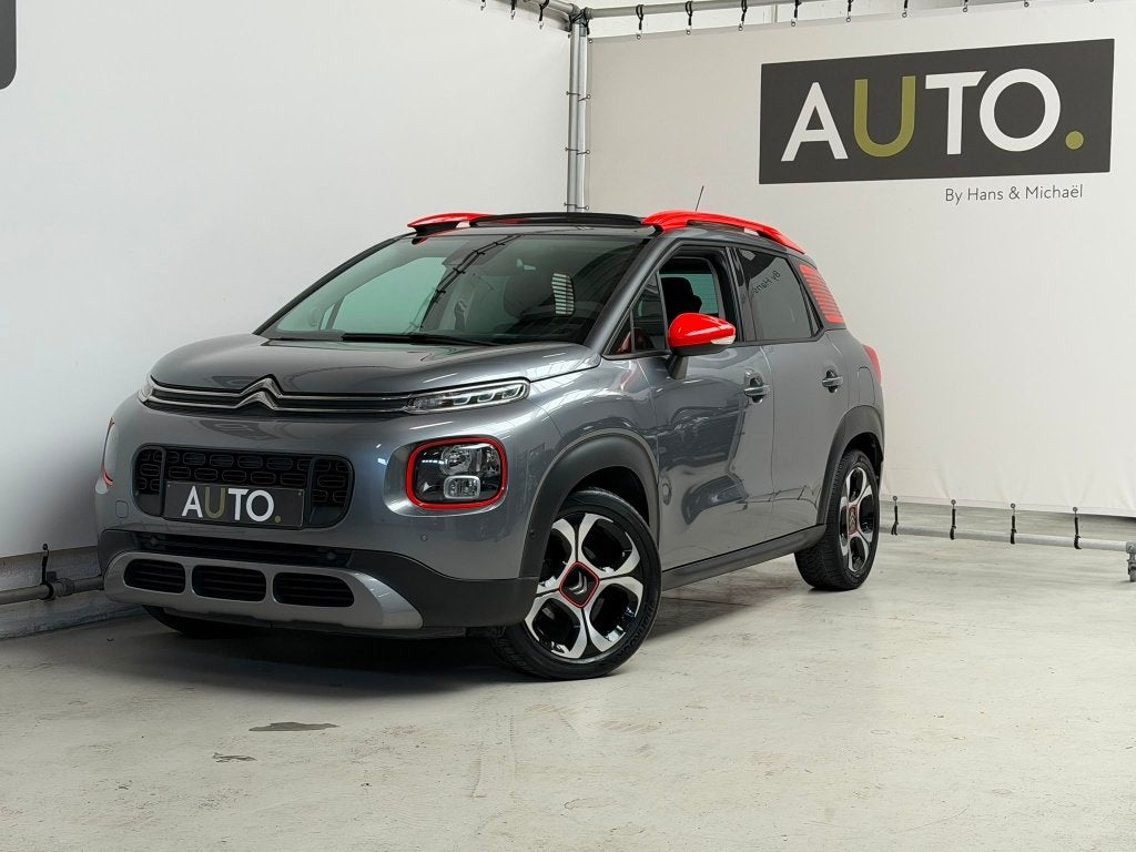 Citroen C3 Aircross 1.6 BlueHDi Shine *PANO*HUD*CAMERA*, Autos, Citroën, Argent ou Gris, Achat, Euro 6, Entreprise
