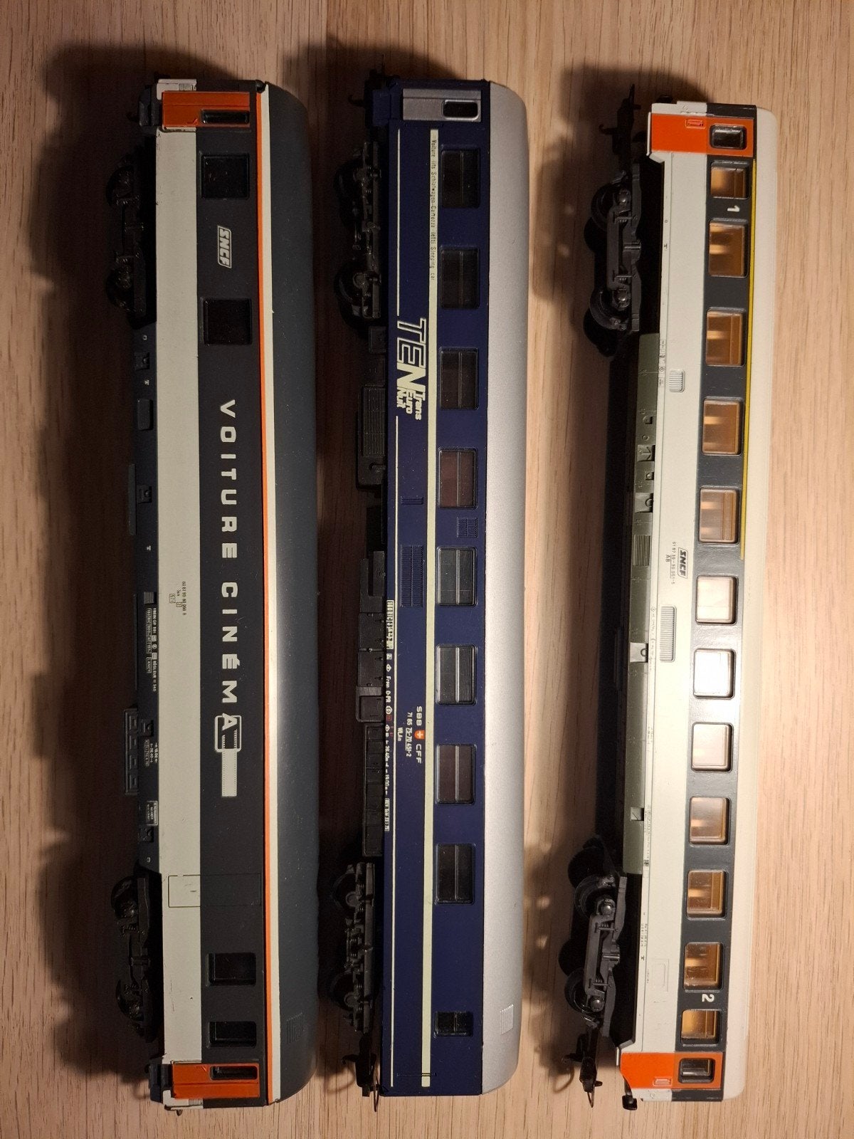 Ensemble de 3 voitures Lima, Hobby en Vrije tijd, Ophalen of Verzenden, Nieuw, Wagon, Lima