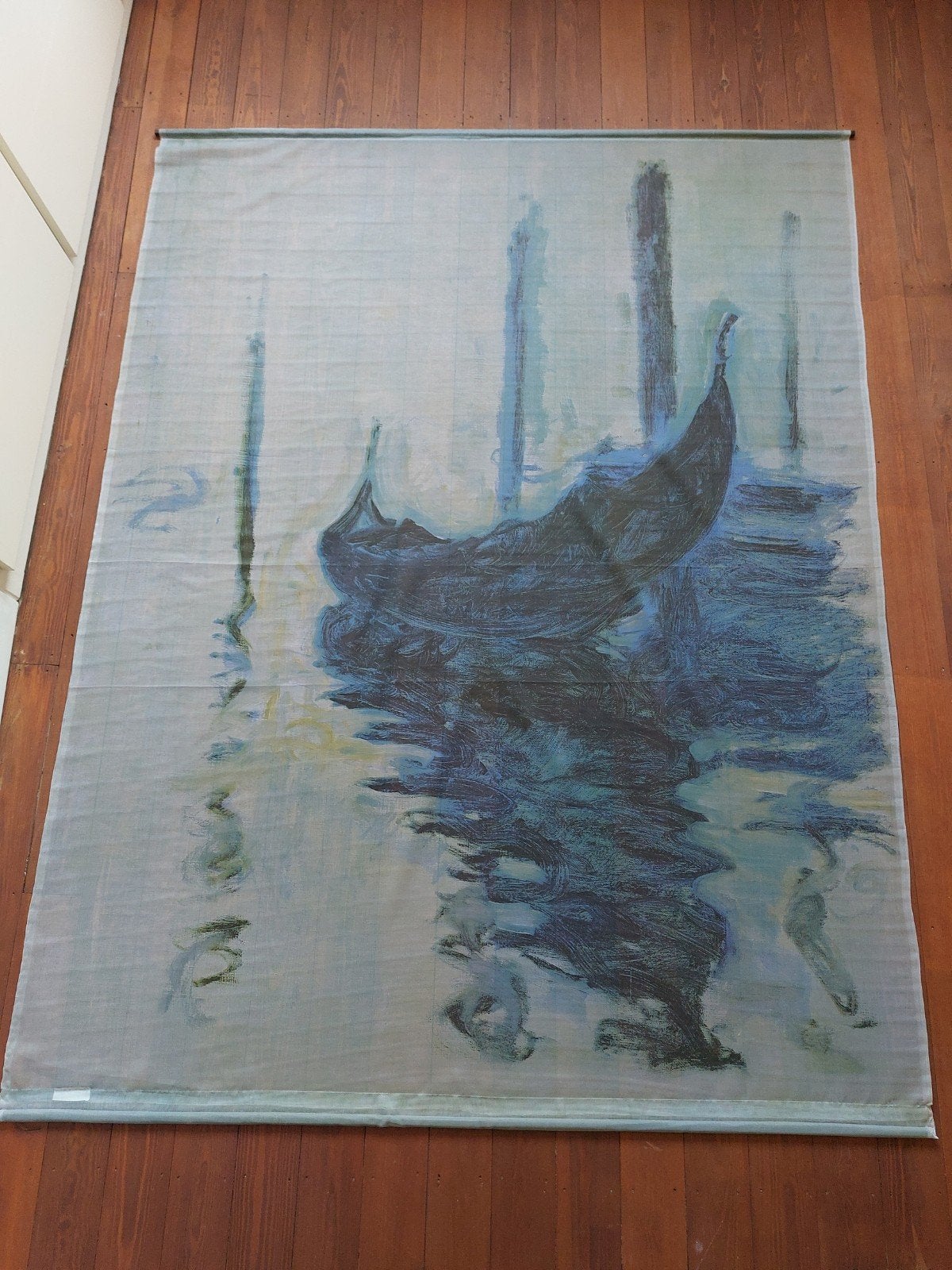 Wanddoek Venetië Claude Monet, Antiek en Kunst, Kunst | Schilderijen | Klassiek, Ophalen, Impressionistisch, Landschap