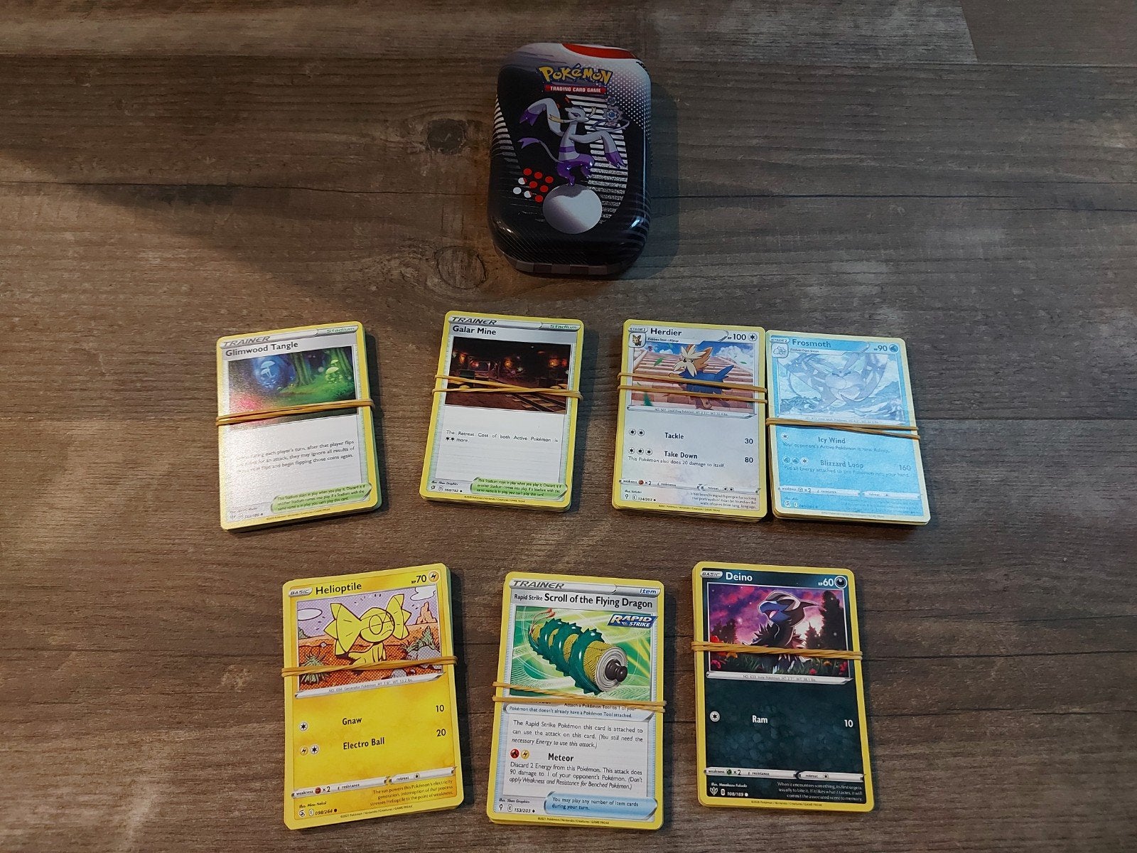 Pokemon kaarten, Enlèvement