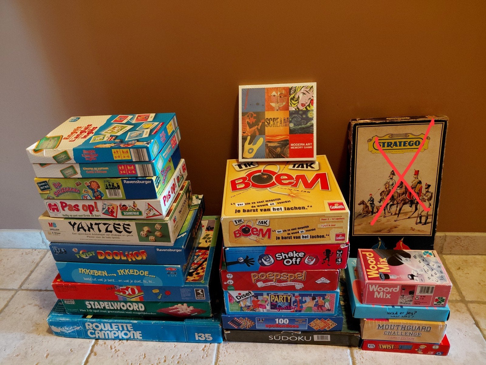 grote partij gezelschapsspellen, Hobby en Vrije tijd, Ophalen