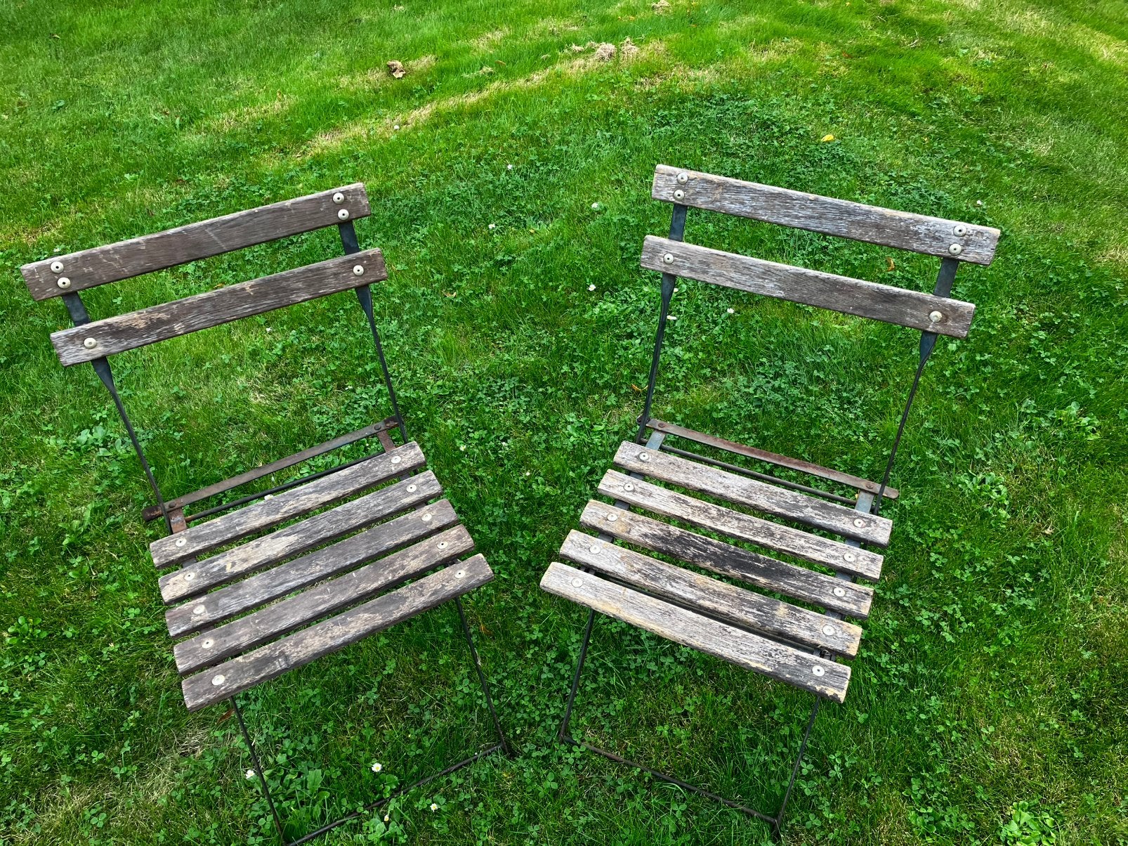 Bistro stoelen, Tuin en Terras, Ophalen, Gebruikt