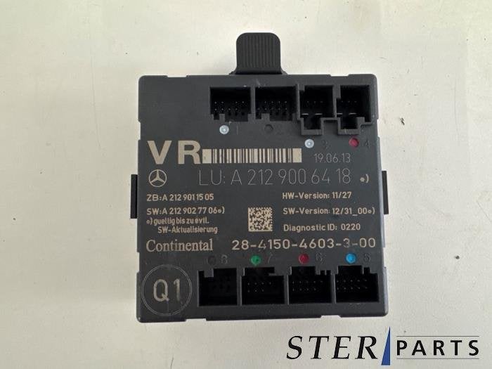 Module verrouillage central des portes d'un Mercedes E-Klass, 3 mois de garantie, Utilisé, -, -