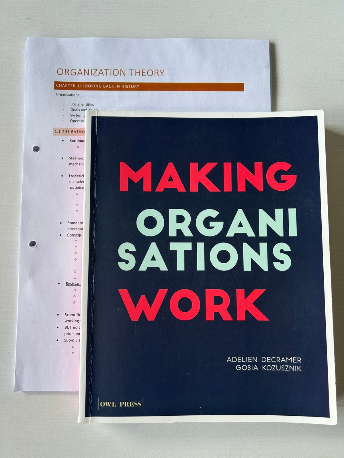 Making organisations work - Gosia Kozusznik, Enlèvement ou Envoi, Comme neuf, Enseignement supérieur