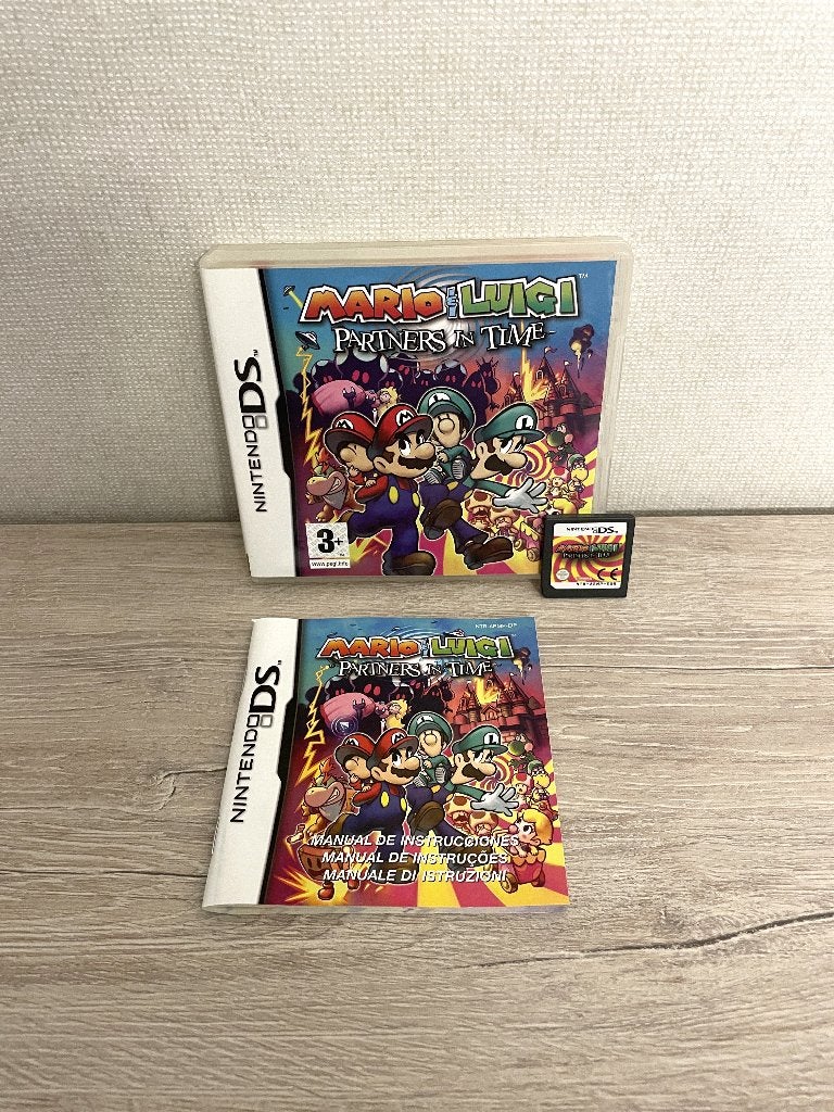 Nintendo DS spel Mario & Luigi Partners in time, Consoles de jeu & Jeux vidéo, Jeux | Nintendo DS, Enlèvement ou Envoi, Comme neuf