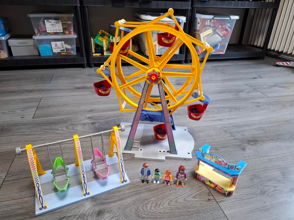 Playmobil reuzenrad met licht en extra's, moet weg, Ophalen