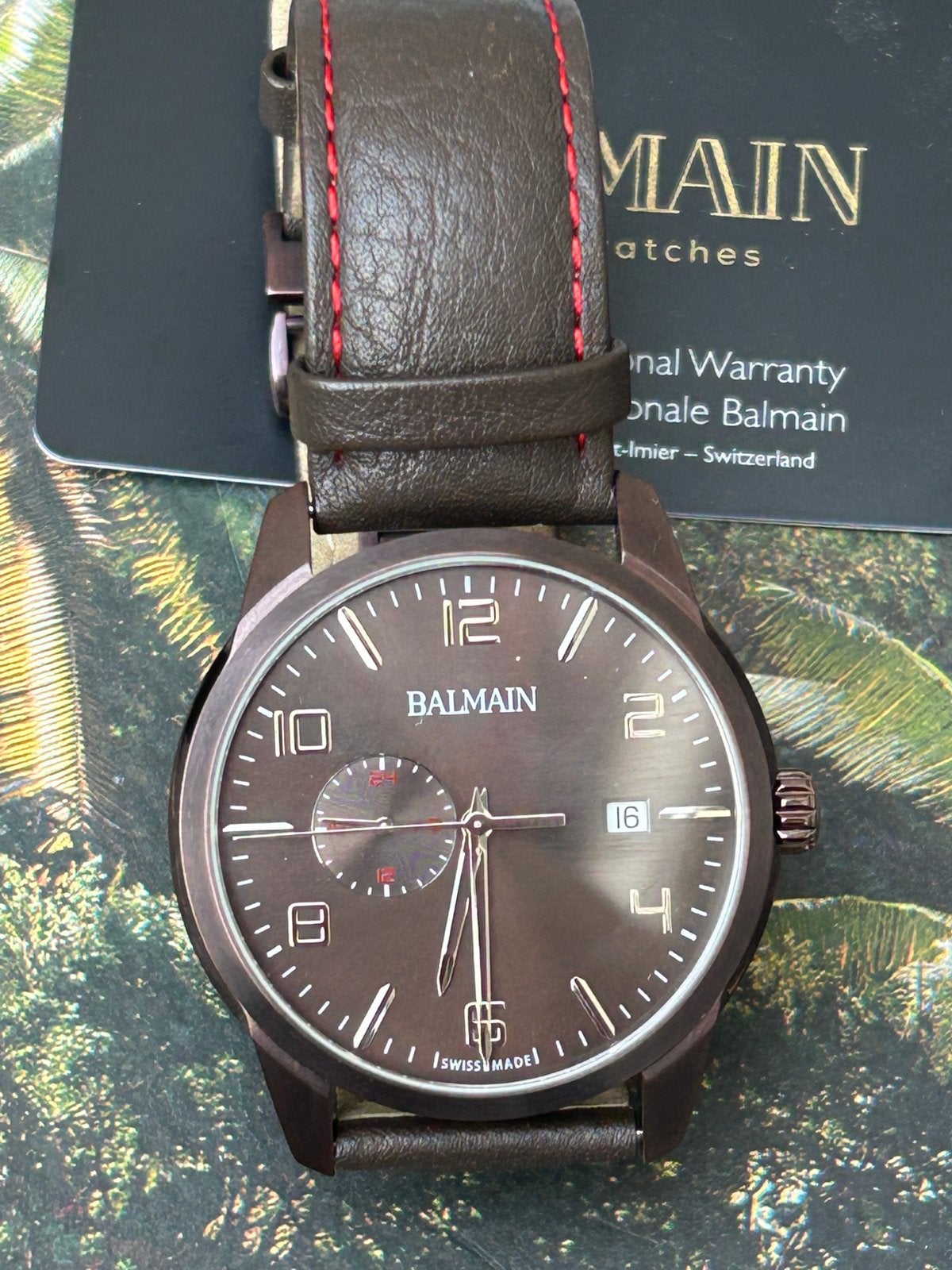 Balmain Madrigal GMT 24 heures, Enlèvement ou Envoi, Comme neuf