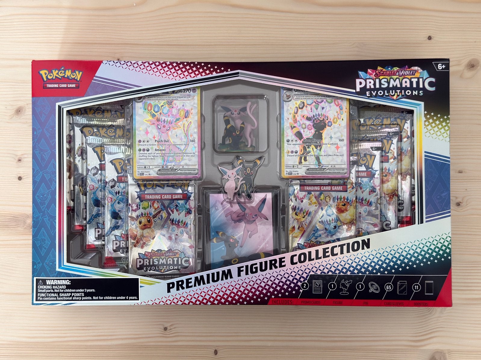 Pokemon Prismatic Evolutions Figure Collection, Ophalen, Zo goed als nieuw