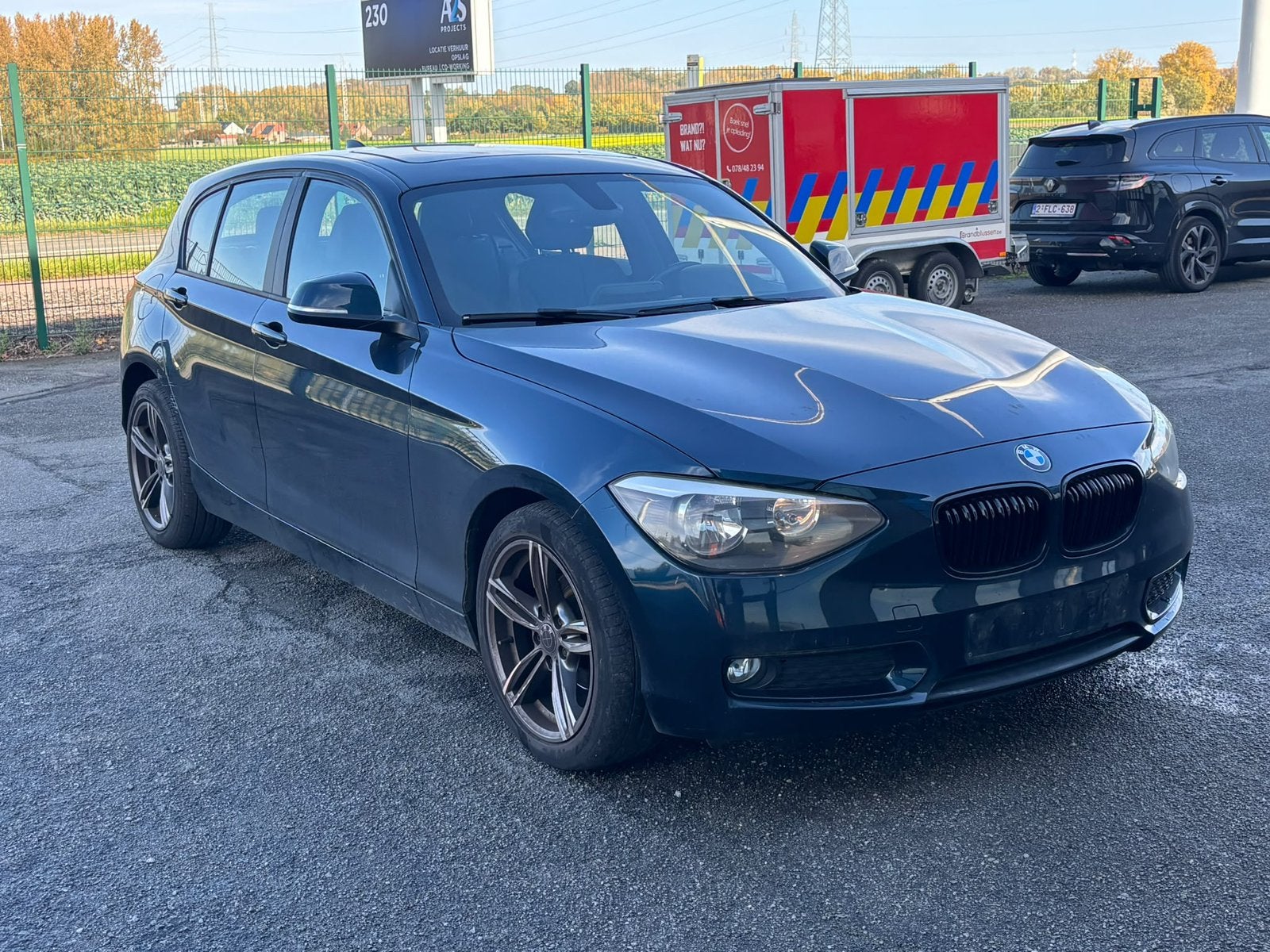 BMW 116 1.6 essence airco gps, 100 kW, Euro 5, Achat, Volant multifonction
