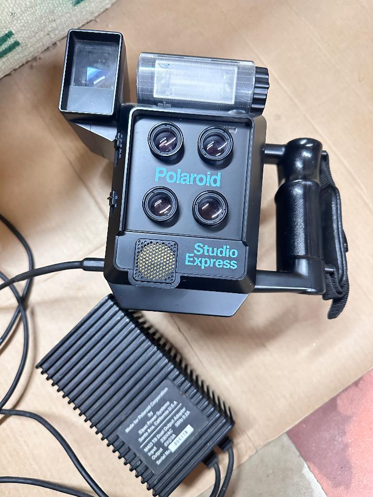 Polaroid Studio Express 403 + M403-adapter, Ophalen of Verzenden, Zo goed als nieuw, Polaroid, Polaroid