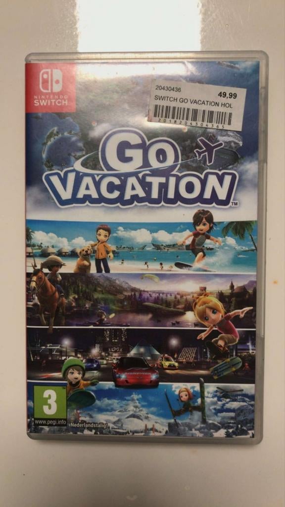 Go vacation te koop/ruilen voor andere Nintendo spel, Games en Spelcomputers, 3 spelers of meer, Ophalen, Zo goed als nieuw, Online