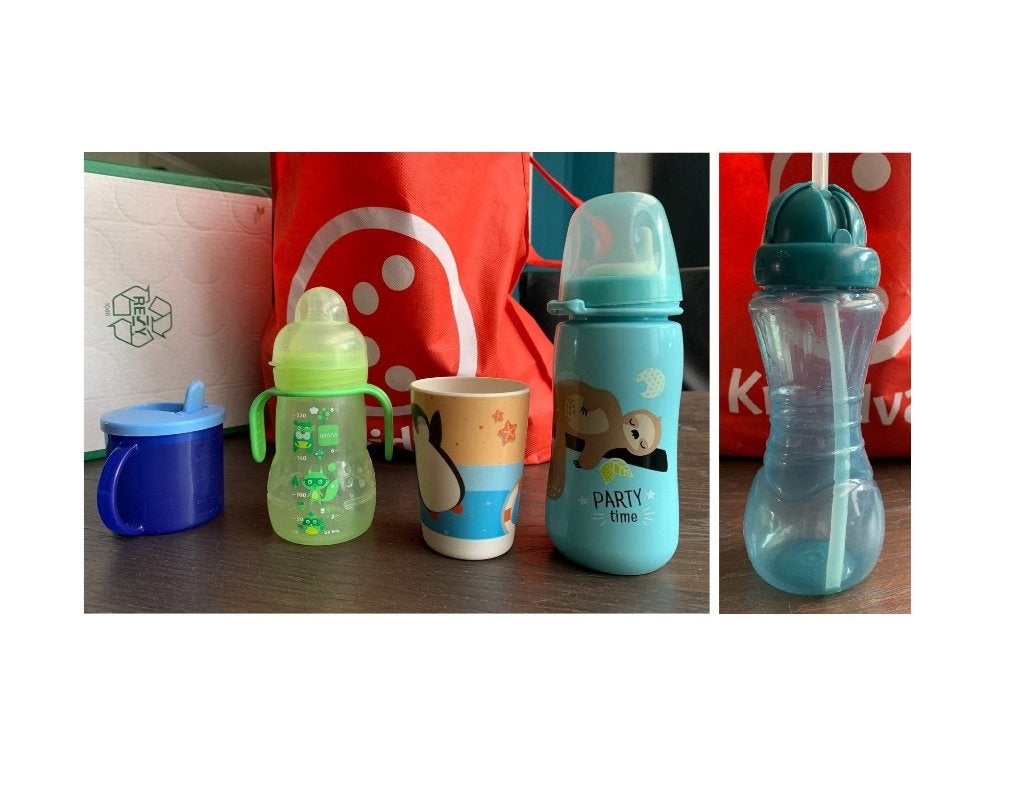 Babyflessen & bekers - GRATIS, Kinderen en Baby's, Ophalen, Gebruikt, BPA-vrij, Overige merken