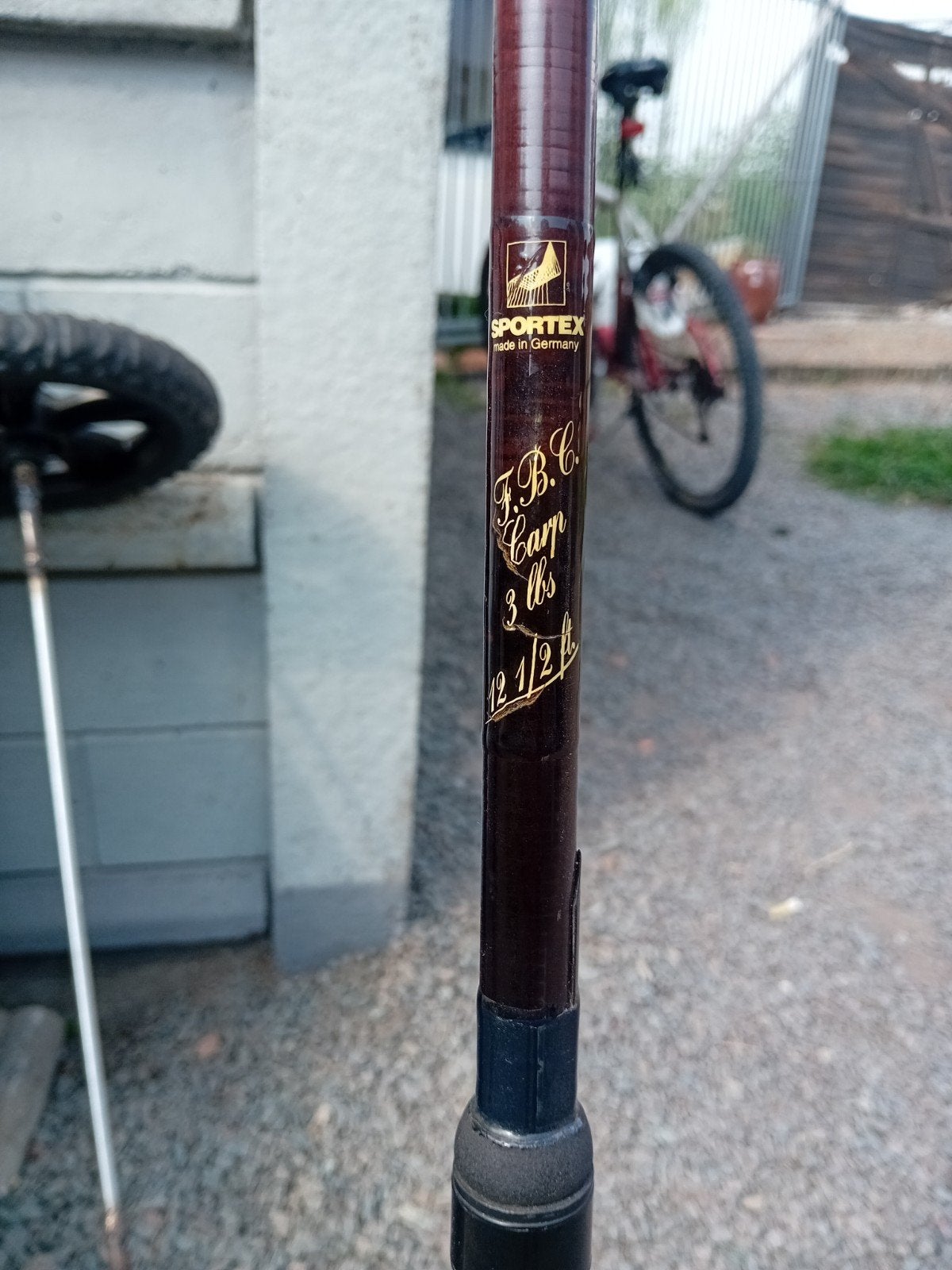 karperstokken sportex, Ophalen, Gebruikt, Werphengel