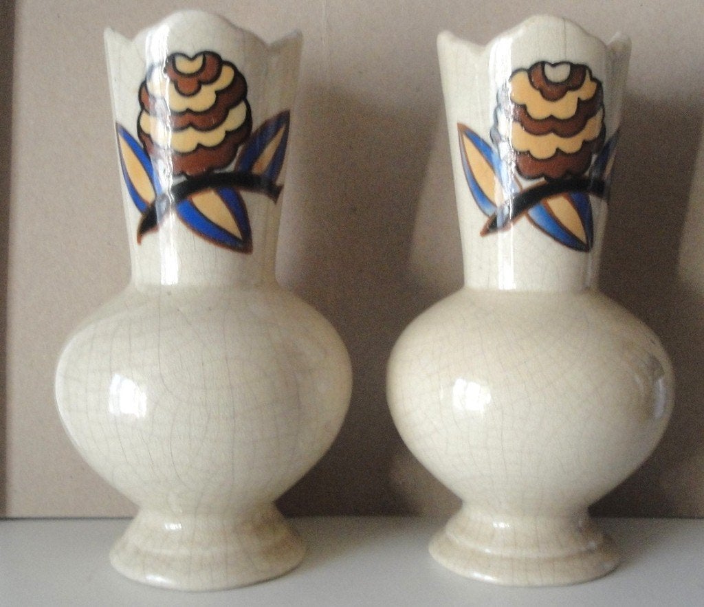 PAIRE de VASE AMC., Ophalen