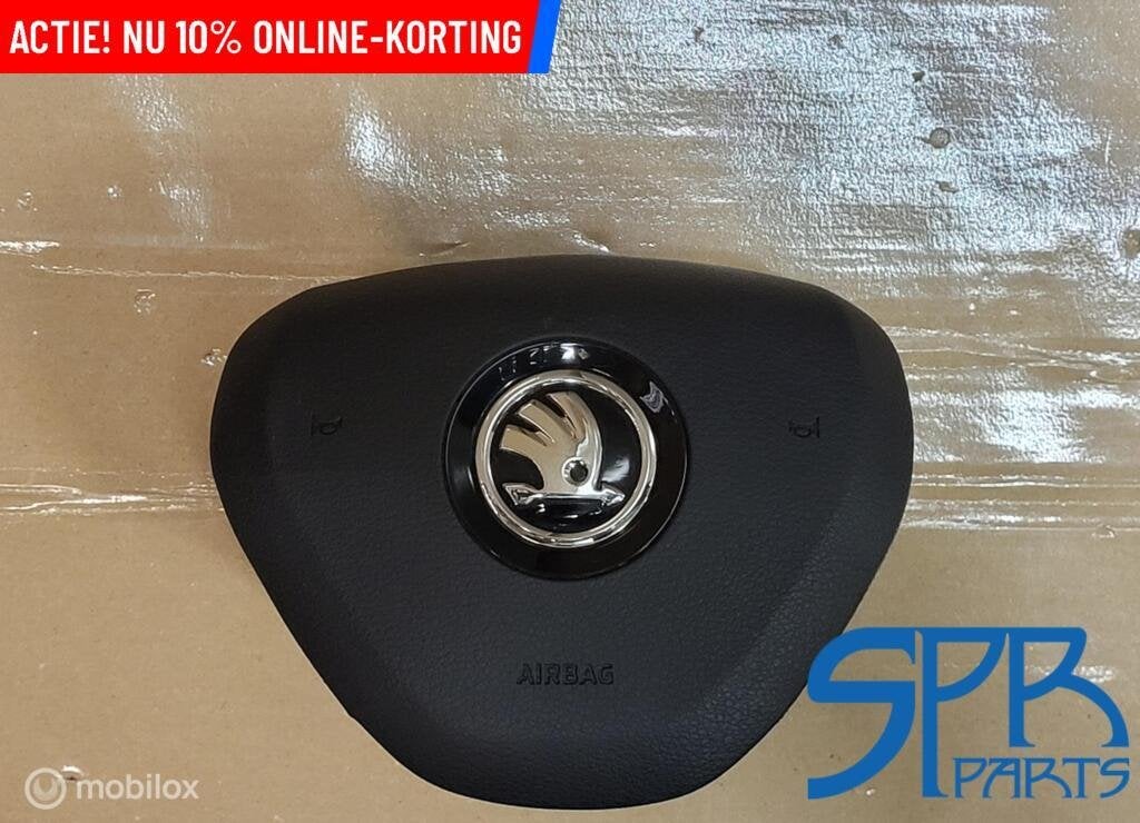 Stuurairbag NIEUW SKODA FABIA NJ 6V0880201C IZY STUUR AIRBAG, Nieuw, Ophalen of Verzenden, Skoda, Skoda