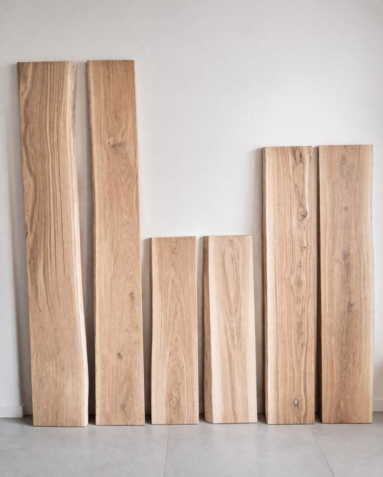 Massief eiken boomstam planken / wandplanken / muurplanken, Ophalen of Verzenden, Eiken