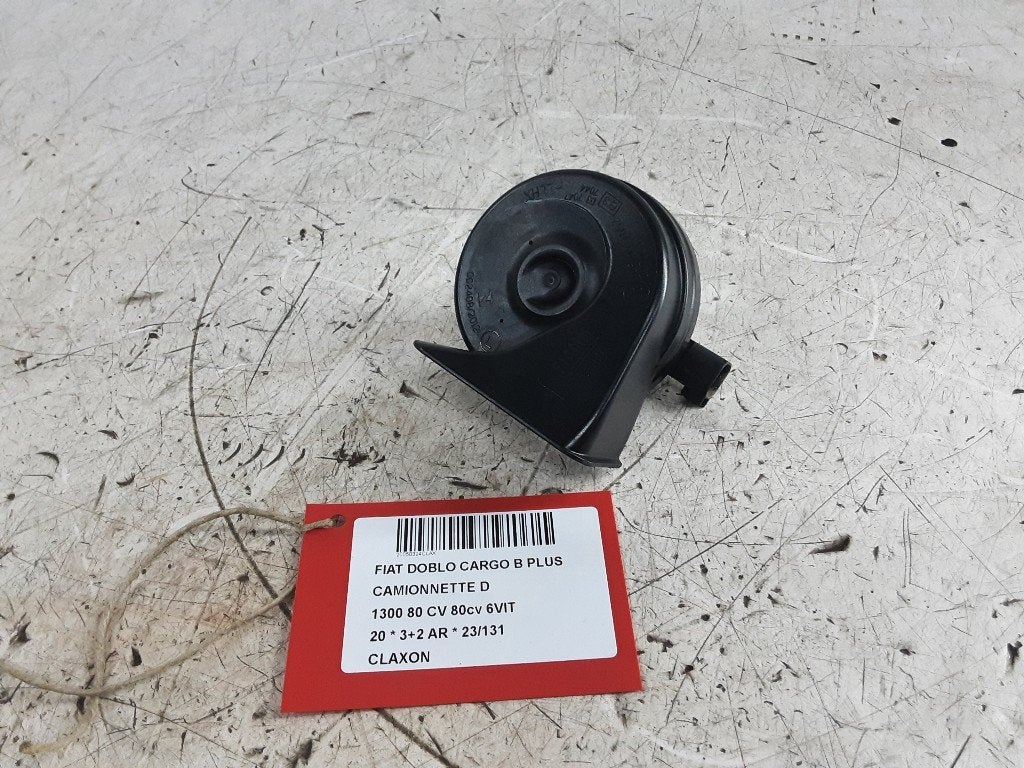 CLAXON Fiat Doblo Cargo (263) (01-2010/12-2023) (52088141), Gebruikt, Mevr. I. Hauben, Fiat, Rue de l'Espoir 34 34
4030  GRIVEGNÉE, BE