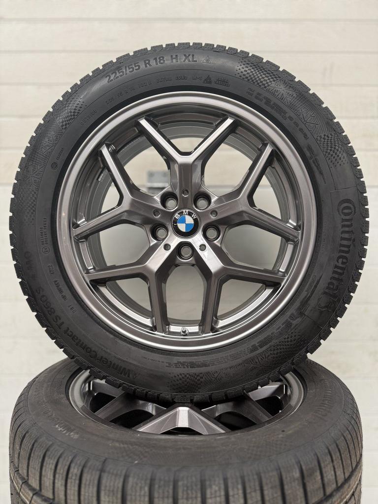 NIEUW 18’’ BWM 5 SERIE I5 5 SERIE G60 G61 VELGEN WINTERBANDE, Auto-onderdelen, 18 inch, -, -, Banden en Velgen
