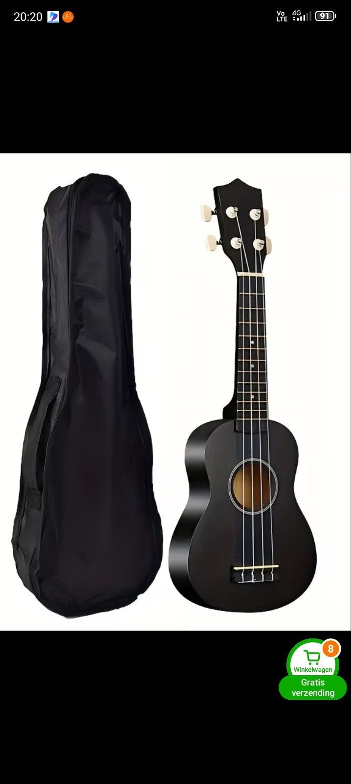 Ukulele Gitarre.     New, Ophalen of Verzenden
