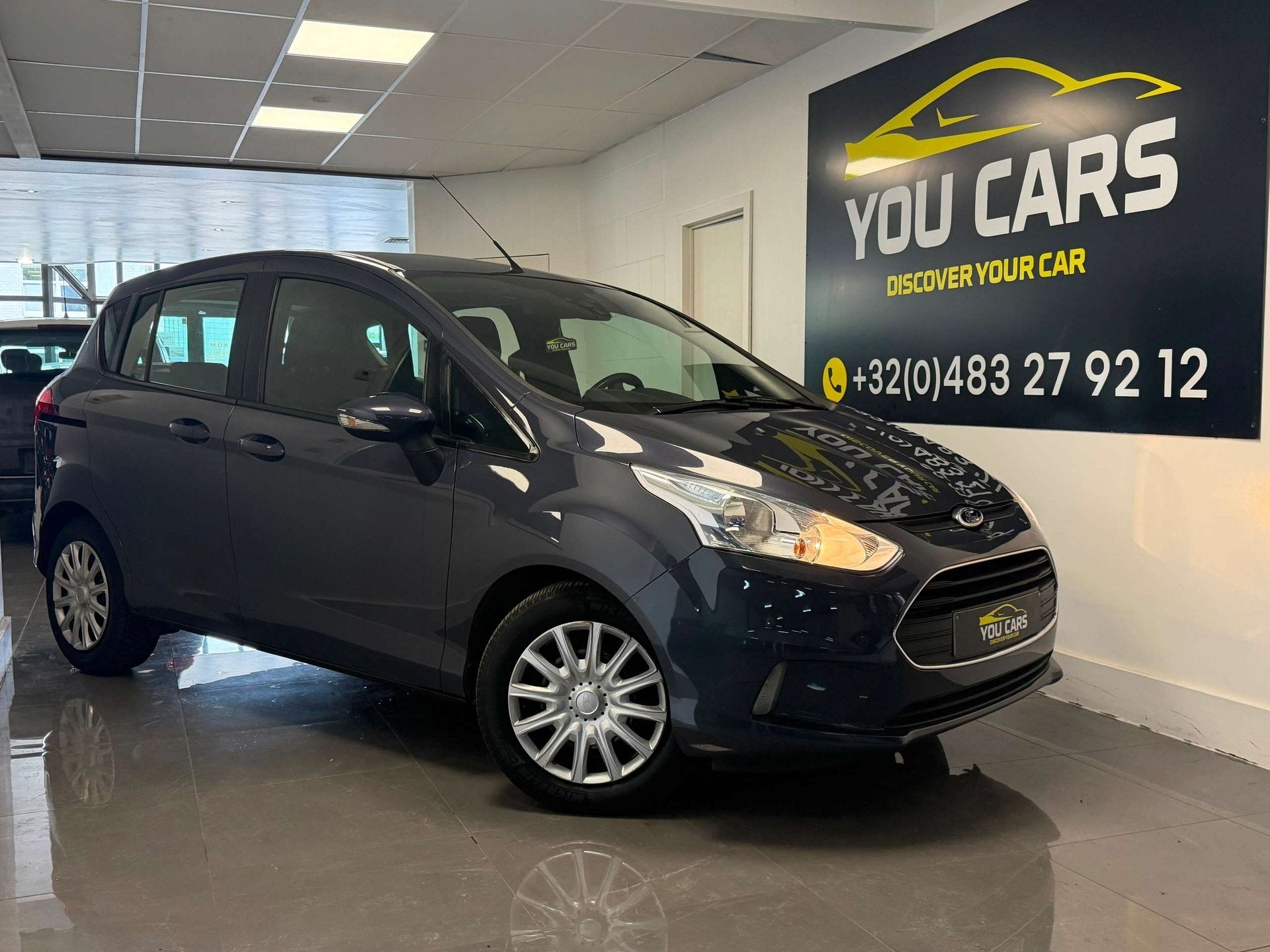 Ford B-Max 1.0 EcoBoost Trend S 1 jaar Garantie, Auto's, Dealer onderhouden, Stof, Gebruikt, Bedrijf