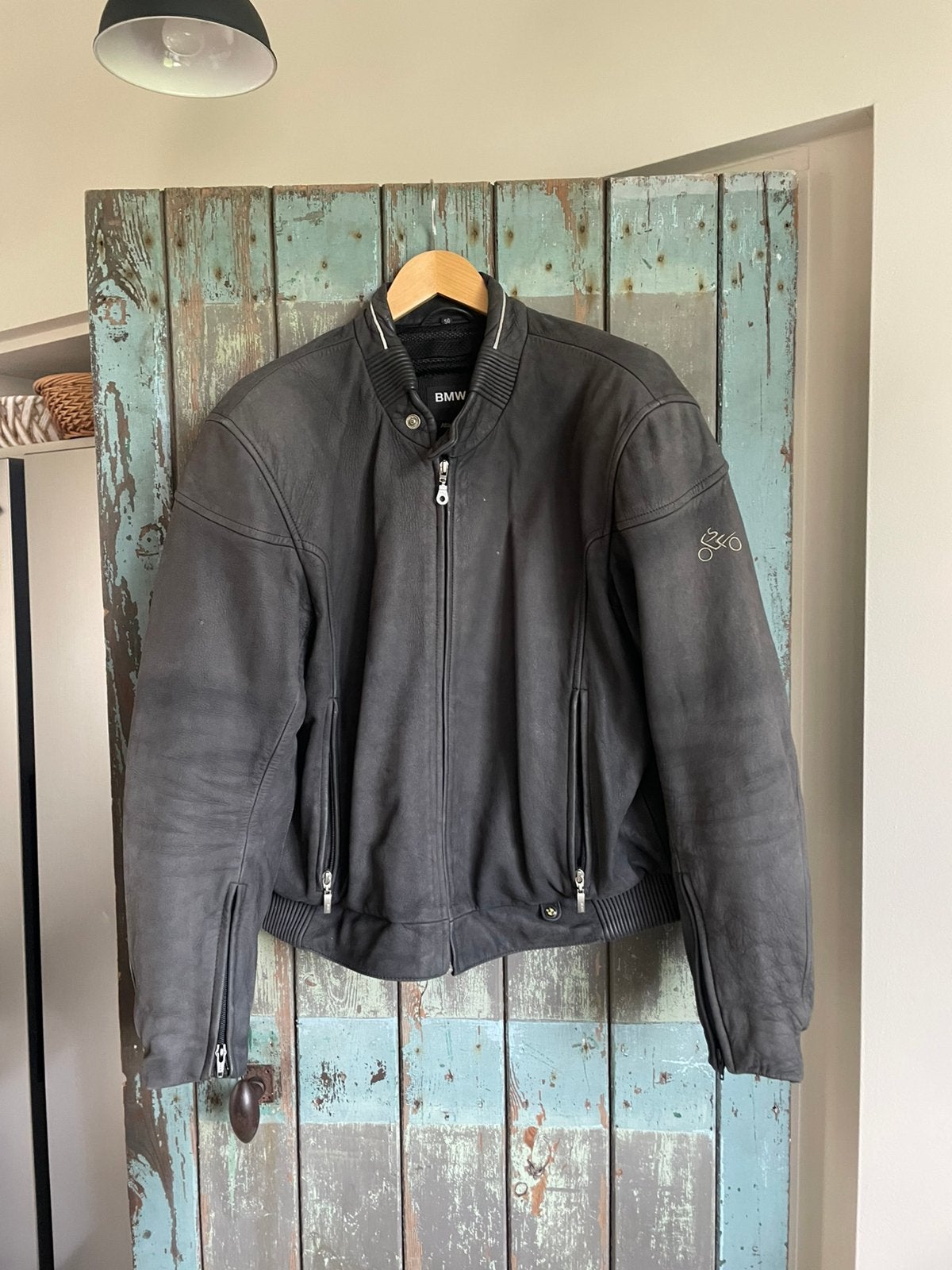 BMW Atlantis 2 nubuck motor vest in goede staat, Motoren, Ophalen, Tweedehands, Heren, Jas | leer