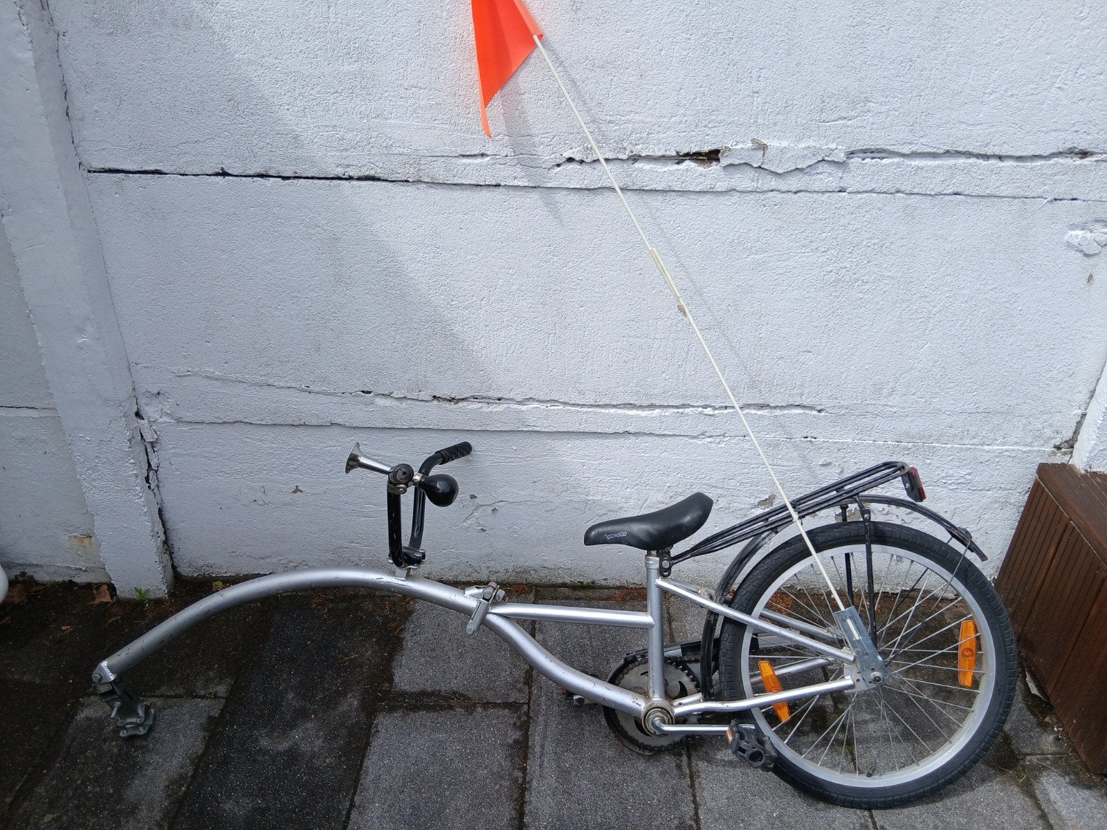 Aanhangfiets, Enlèvement, Utilisé, Vélo suiveur