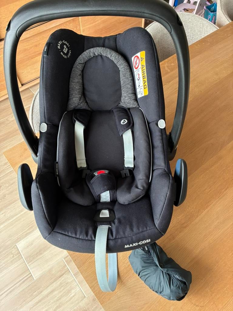 Maxi Cosi autostoeltje Rock I-size + regenhoes, Enlèvement, Comme neuf, Maxi-Cosi, Isofix