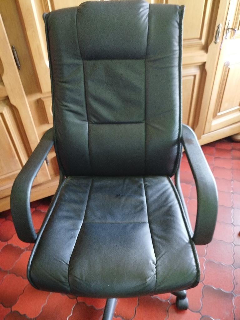 Fauteuil, Enlèvement, Utilisé, Bureau