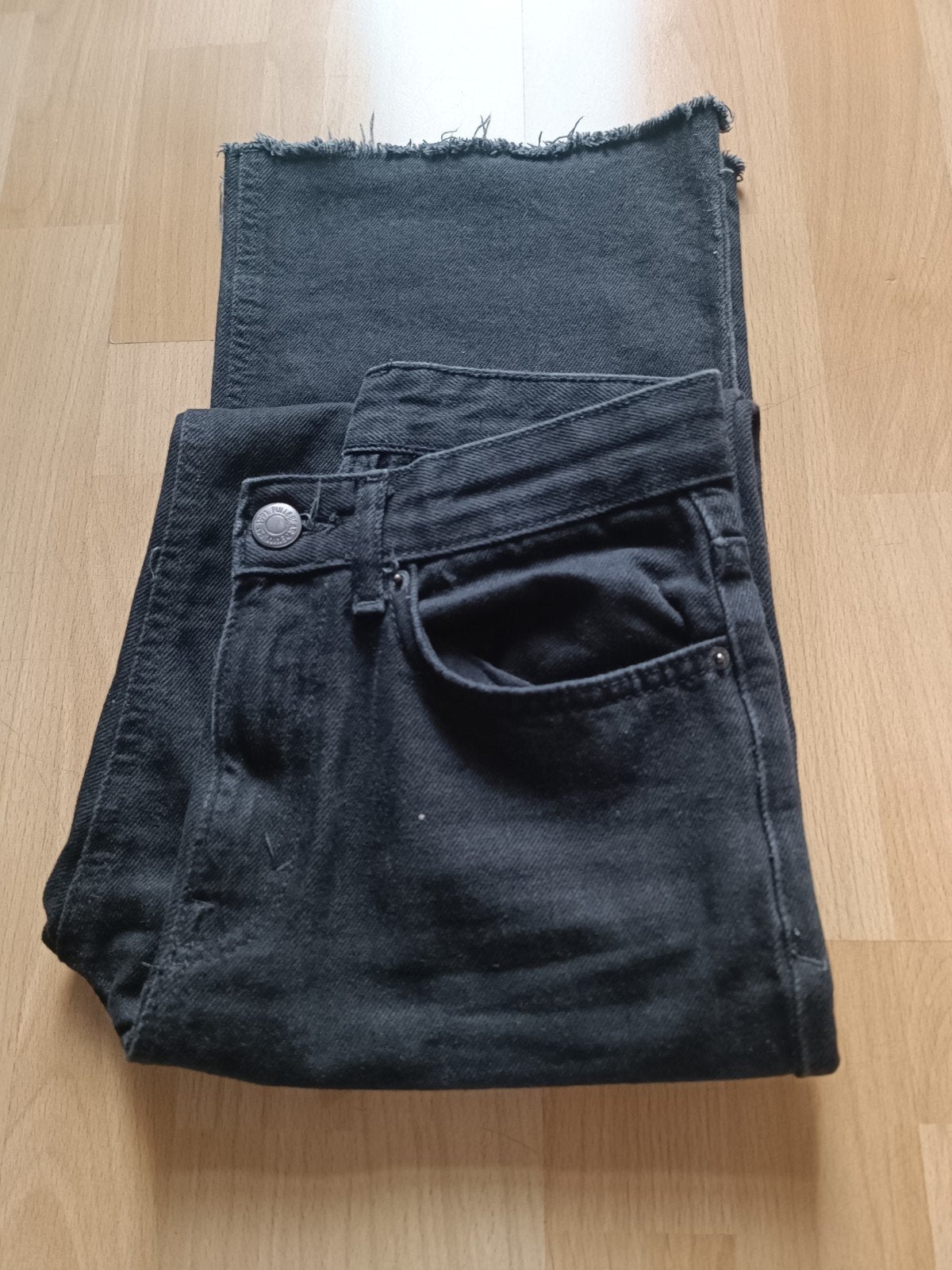 Zwart jeans Pull&Bear maat 32, Ophalen, Zwart