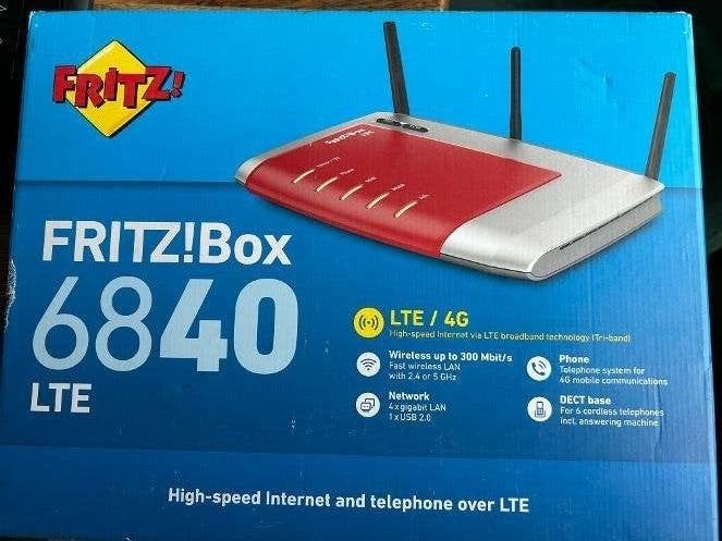 ➡️ NIEUW FritzBox 6840LTE 6840 LTE 4G Gigabit, Telecommunicatie, Telefooncentrales, Ophalen of Verzenden, Nieuw, Overige typen