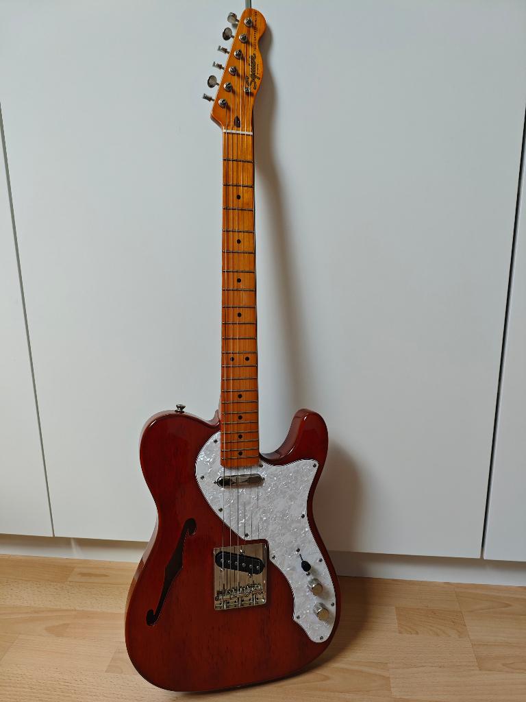 Squier Classic Vibe 60s Thinline Telecaster, Enlèvement, Comme neuf, Semi-solid body, Fender