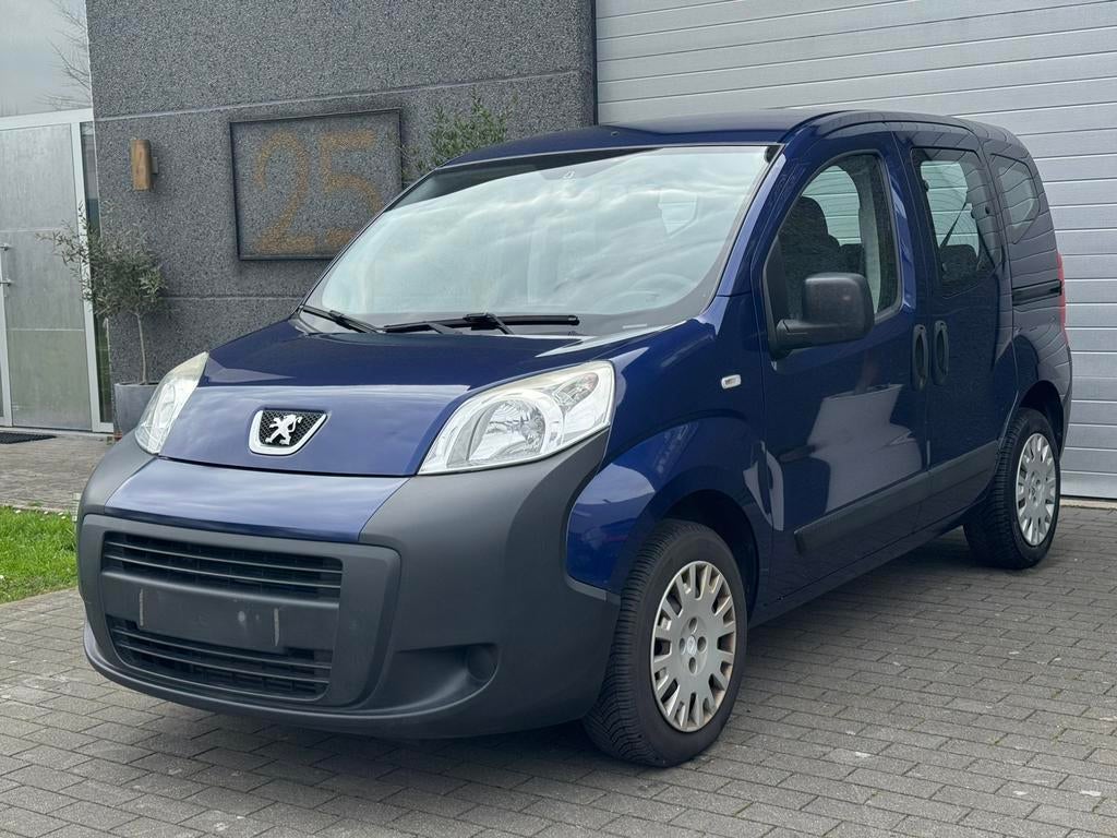 PEUGEOT BIPPER TEPEE 1.3 HDI/2015/111DKM/1ste Eig/Gekeurd, Auto's, Voorwielaandrijving, 4 cilinders, Blauw, Parkeersensor