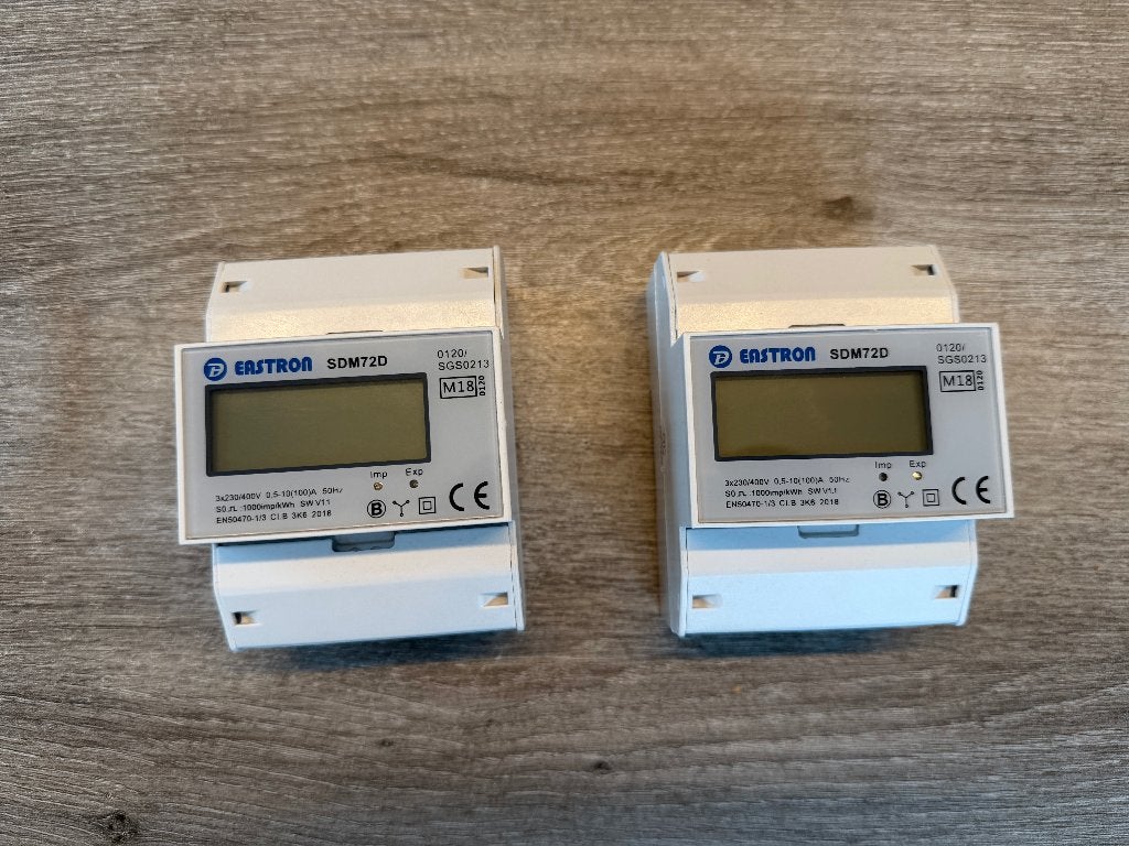 Eastron SDM72D (2 stuks), Elektronische apparatuur, Ophalen, Gebruikt