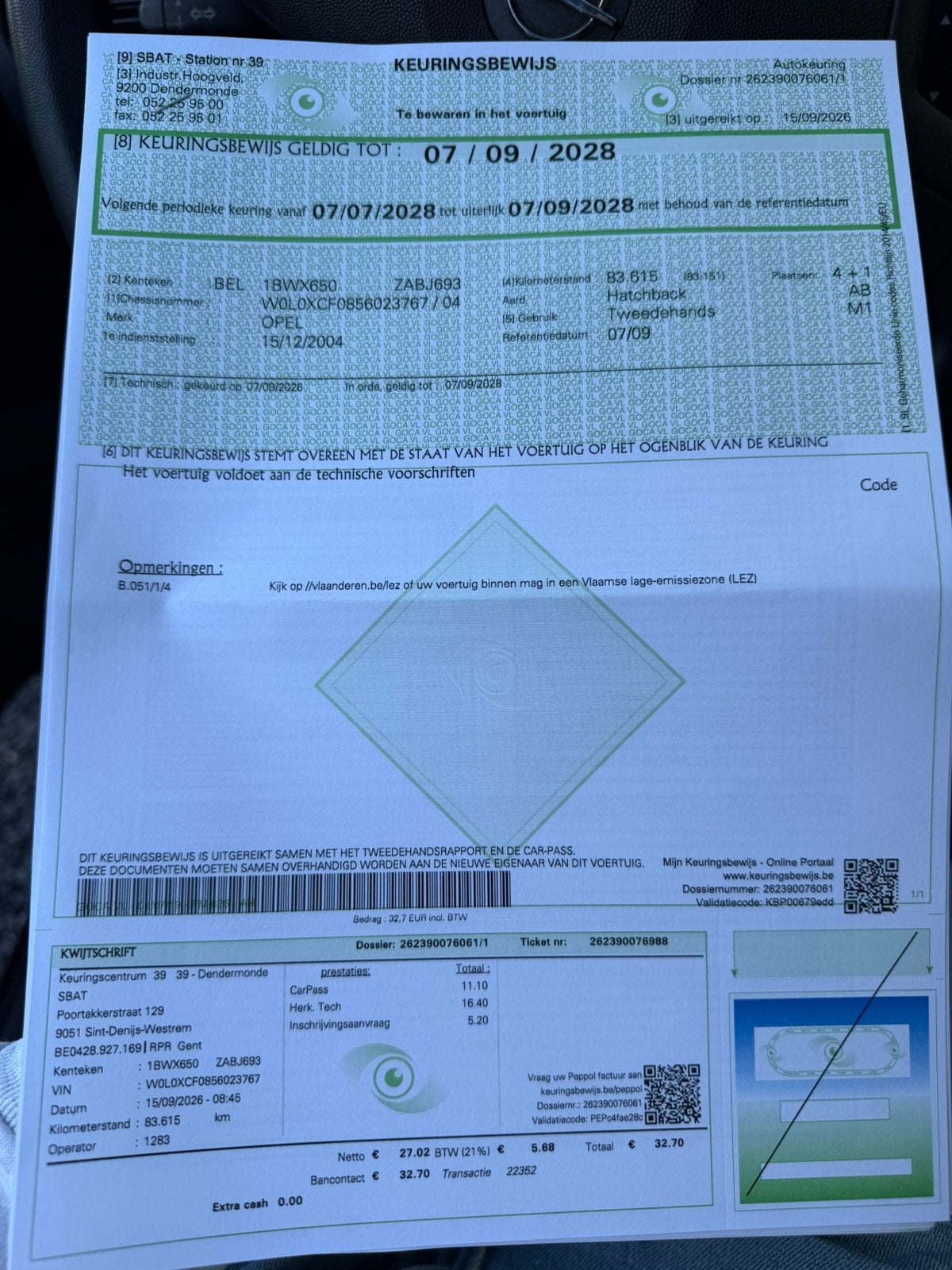 Opel corsa 12/2004 1.0 essence euro4 premiers propriétaires, Autos, Achat, Entreprise, 5 places, Electronic Stability Program (ESP)
