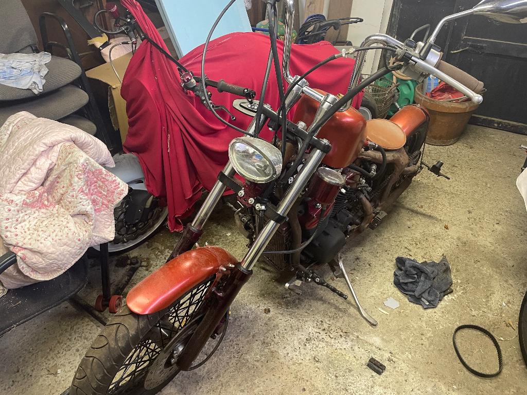 Honda Shadow 600, 2 cilinders, Occasion, Chopper, Particulier