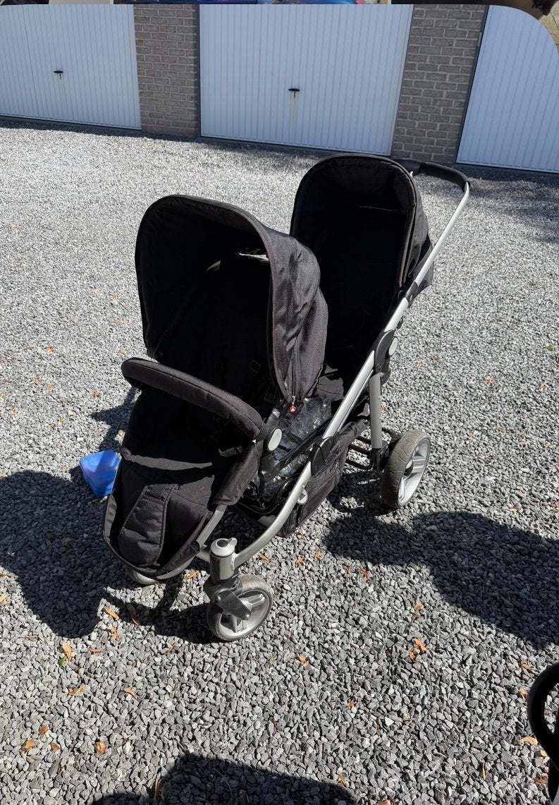 Dubbele koets, Kinderen en Baby's, Buggy's, Ophalen, Gebruikt, Overige merken, Duomodel