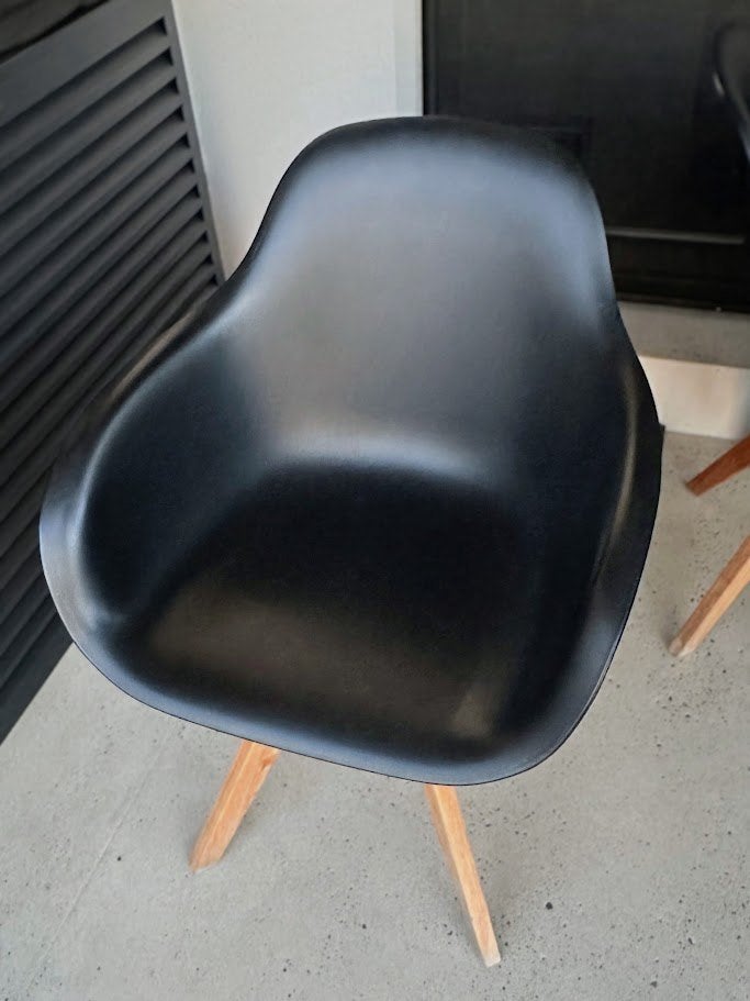 4 tuinstoelen, Tuin en Terras, Ophalen, Gebruikt, Kunststof