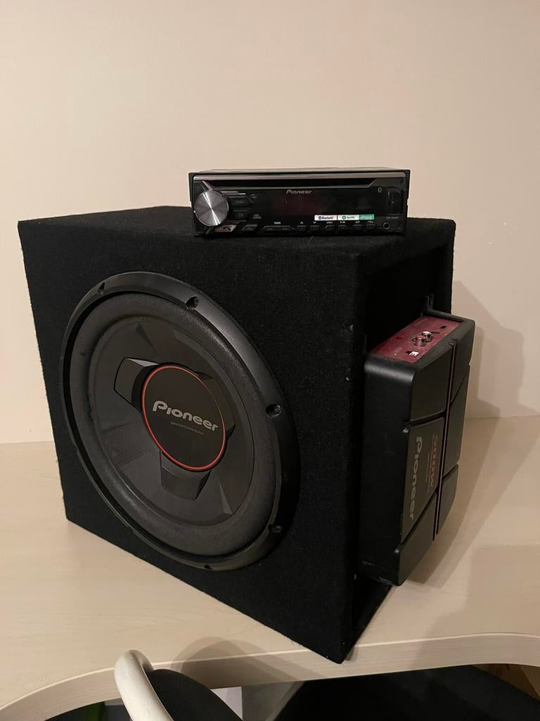 Pioneer Subwoofer pakket, Autos : Divers, Haut-parleurs voiture, Enlèvement, Comme neuf