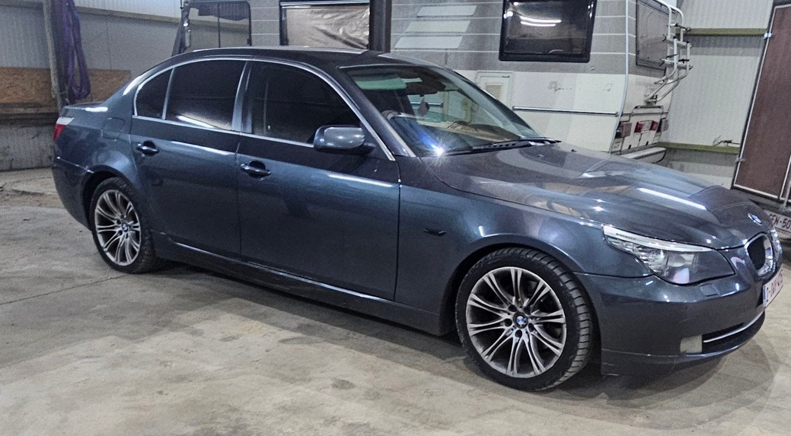 BMW E 60 520 D, Autos, Cuir, Achat, Intérieur cuir, Particulier