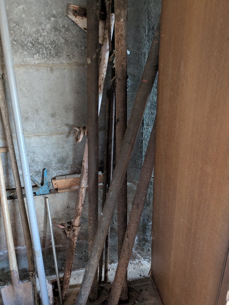 Stutten voor in de bouw ( 4 stuks), Ophalen, Gebruikt, 2 tot 5 meter