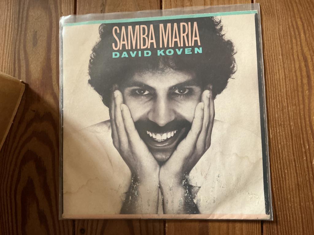 7” David Koven - samba maria, Ophalen of Verzenden, Gebruikt