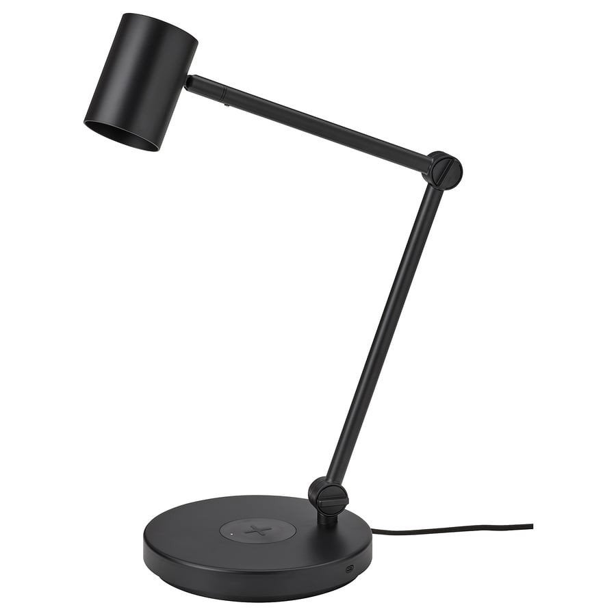 Bureaulamp met Wireless Charging - Ikea NYMANE (nog nieuw), Huis en Inrichting, Lampen | Tafellampen, Ophalen