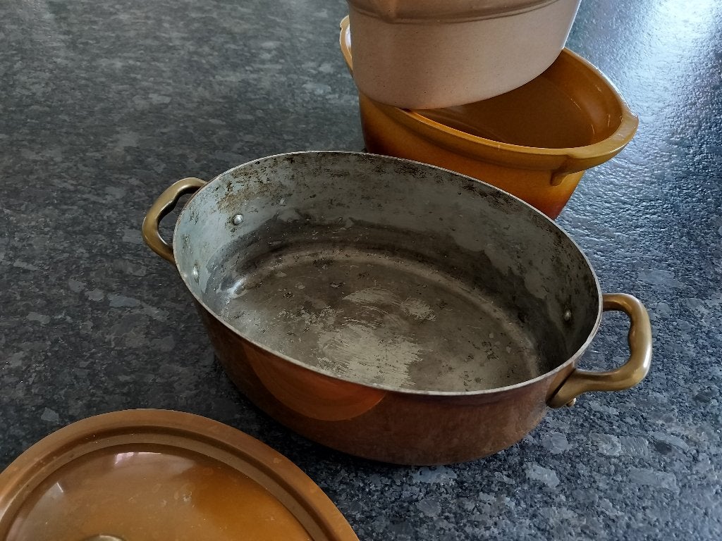 Kookpannen, Huis en Inrichting, Ophalen, Gebruikt, Koper, Kookpan