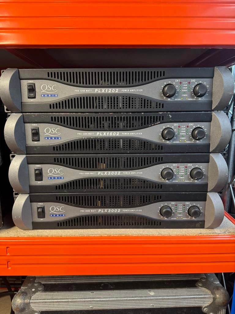 QSC PLX versterker set, Ophalen, Gebruikt, Overige typen