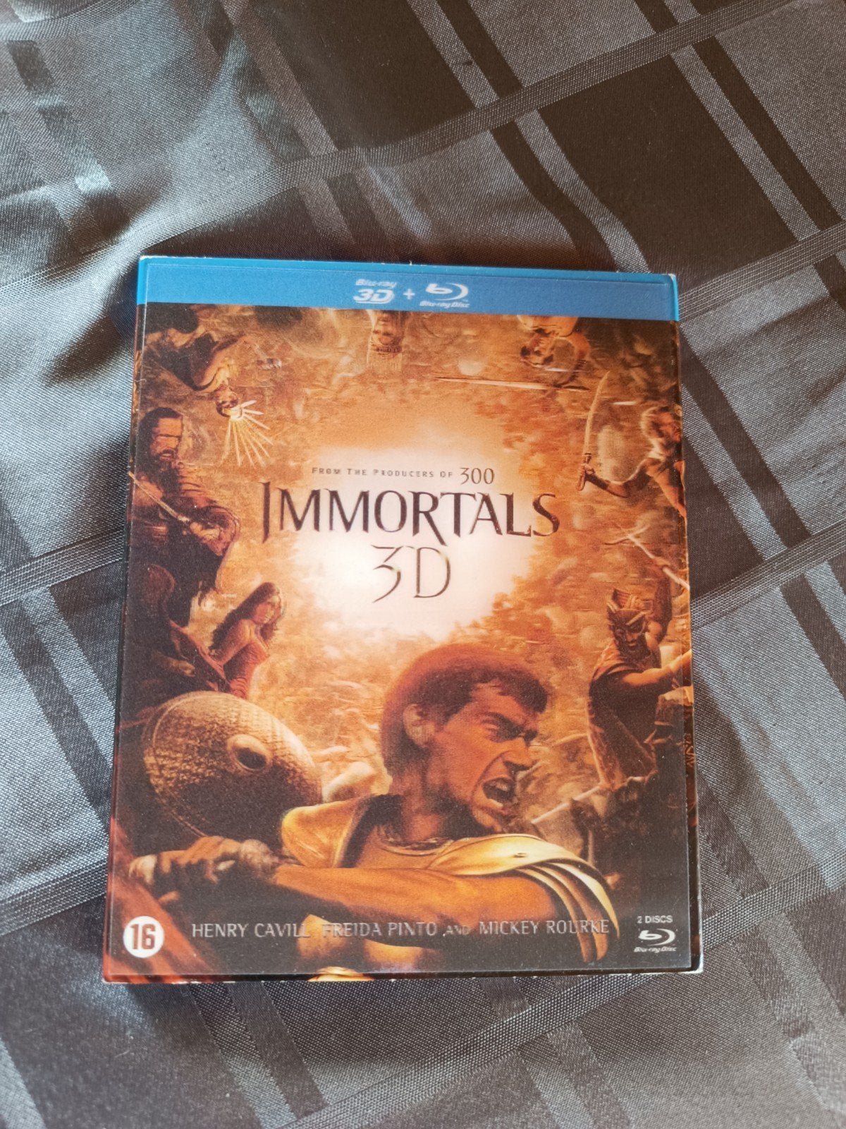 Immortals : blu ray + blu ray 3D, Ophalen of Verzenden, Nederlands, Nederlands