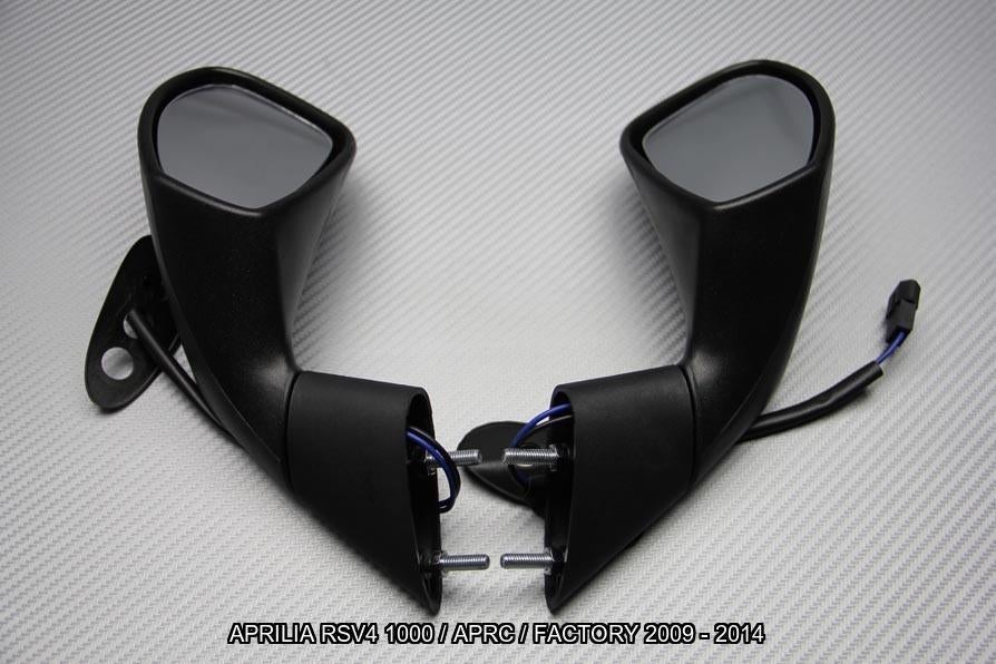 Set spiegels type origineel APRILIA RSV4 1000 2009 - 2014, Motoren, Accessoires | Overige, Nieuw, Ophalen of Verzenden