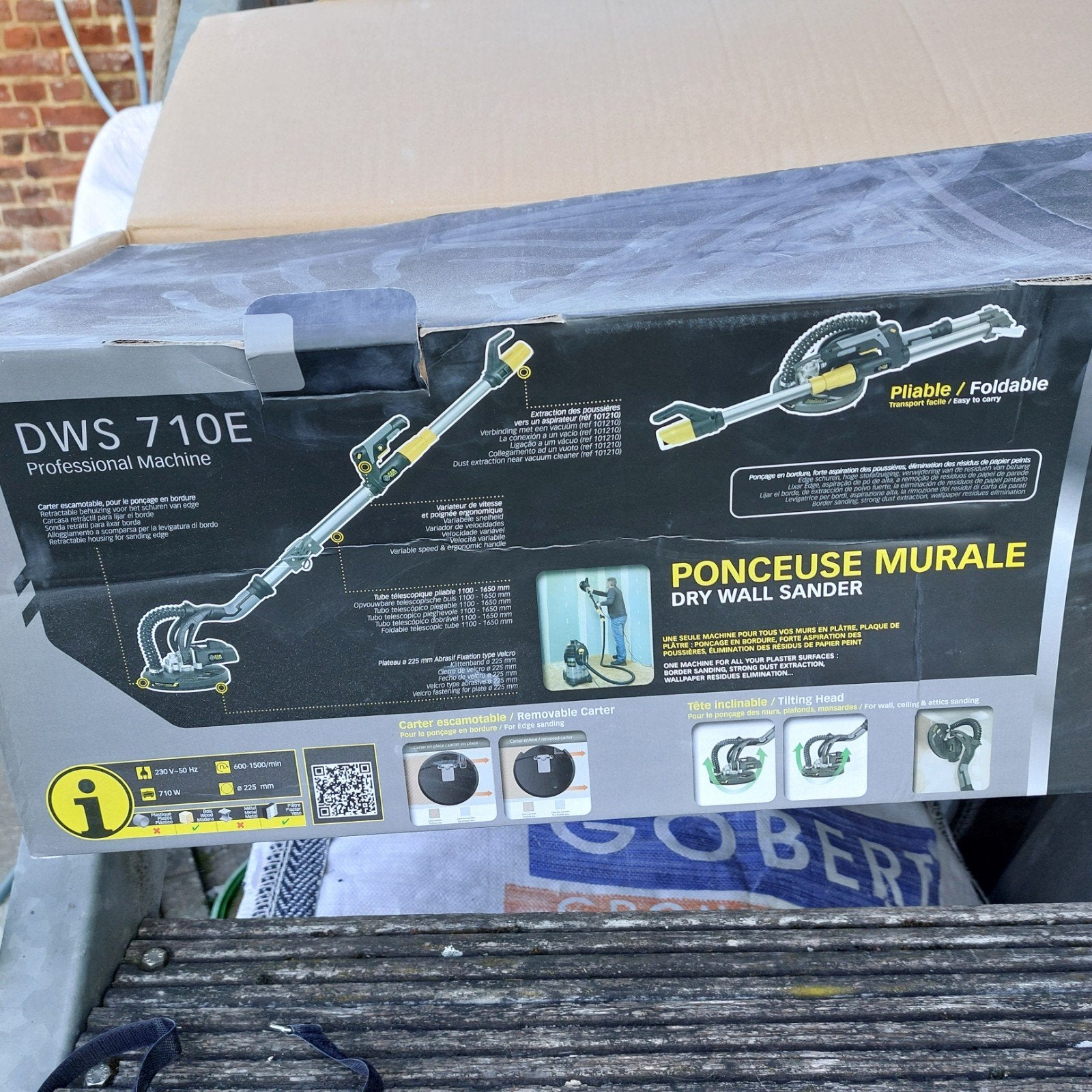ponceuse far tools DWS 710E pour 100€, Bricolage & Construction, Enlèvement